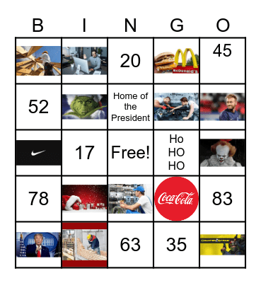 English EUX Bingo Card