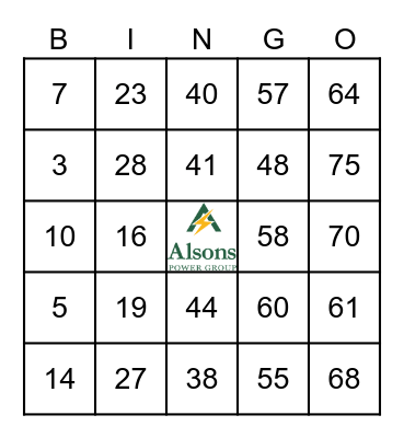 AEDC Thanksgiving - Marcus A Bingo Card