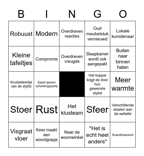 VT WONEN BINGO Card