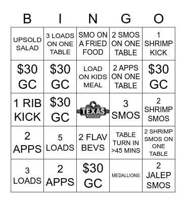 L E G E N D A R Y       S E V E R S Bingo Card