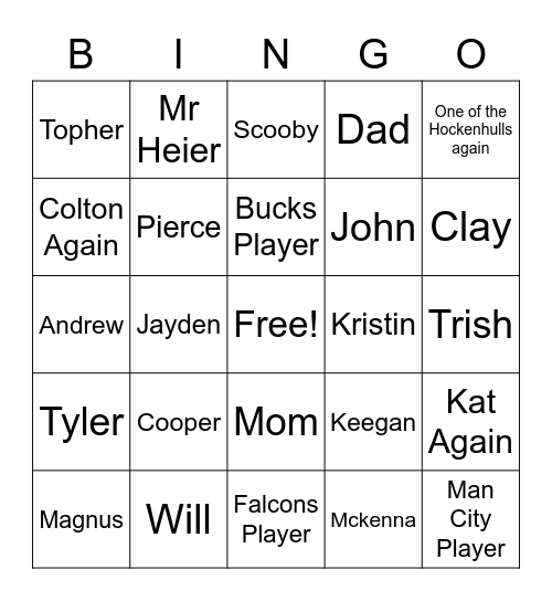 Quarentine Bingo Card