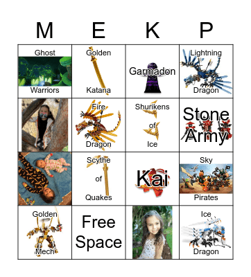 Happy 5th Birthday Bingo Card