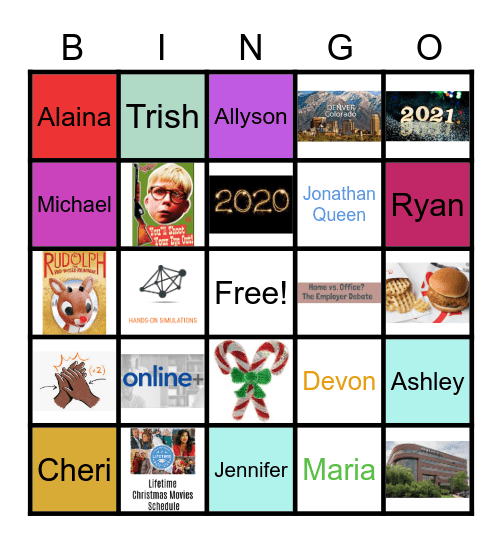 Team Awesome Bingo Card