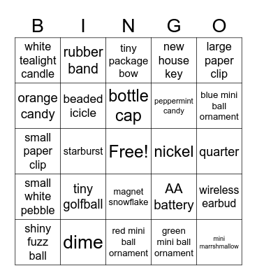 Merry FriendsMas 2020 Bingo Card