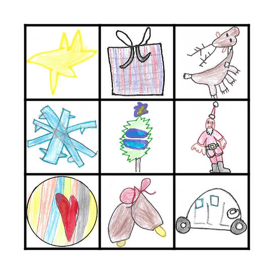 CHRISTMAS BINGO Card