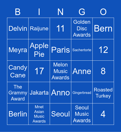 MV03DOYOUNG Bingo Card