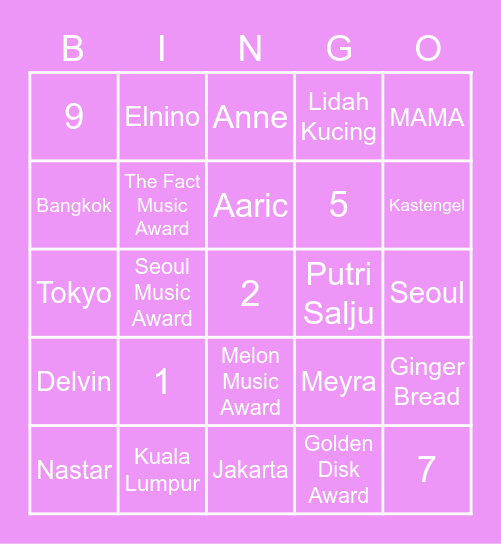 MV95HWASA Bingo Card