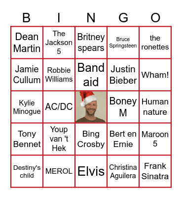 MOOVS KERSTBINGO Card