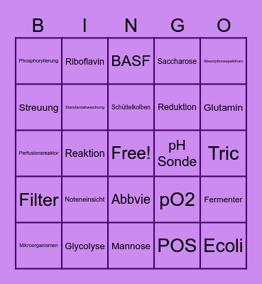 Test 123 Bingo Card