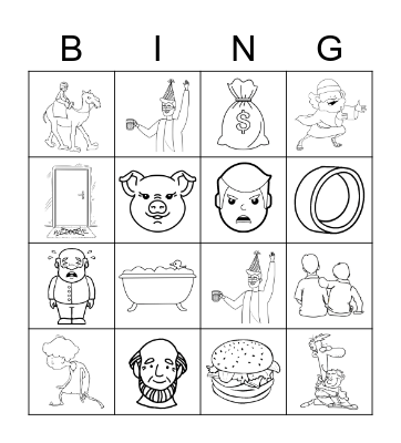 With open arms Bingo Card