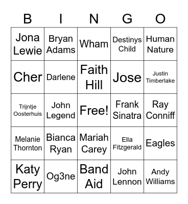 Christmas giorygior 2020 Bingo Card