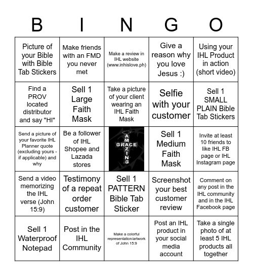 FMD BINGO Card