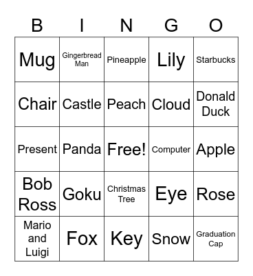 Last Day Bingo! Bingo Card