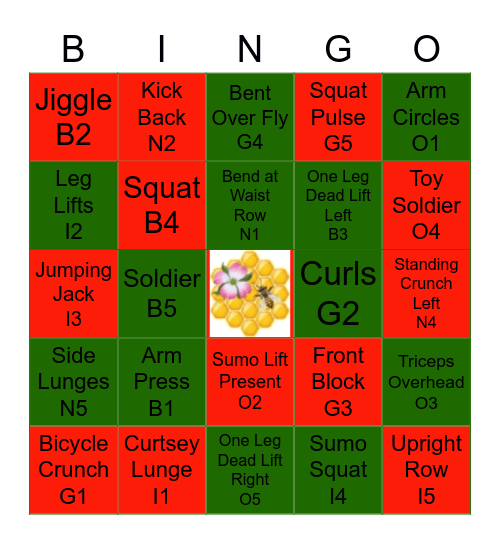 Christmas Moving in Freedom Bingo Card