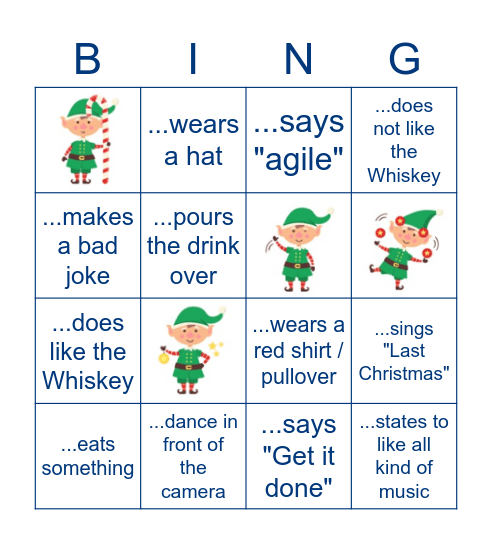 Tech X-Mas Bingo! Someone... Bingo Card