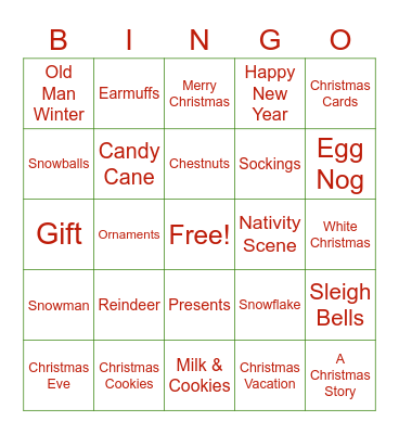 Holiday doTERRA Bingo Card