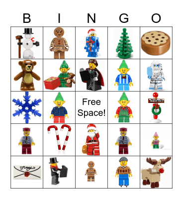 Holiday Bingo Card