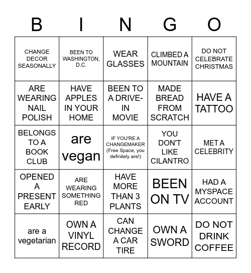 Forefront Bingo (Round 2) Bingo Card