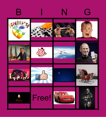 Key Words and Academic Words Bingo Card
