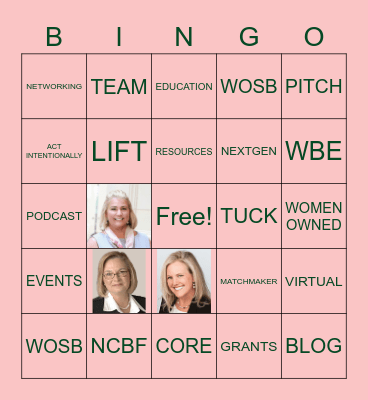 WBENC Holiday Bingo Card