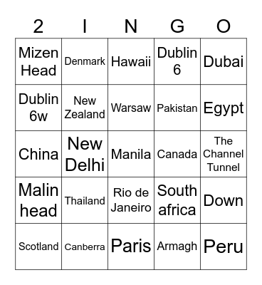 AVMC2 Bingo Card