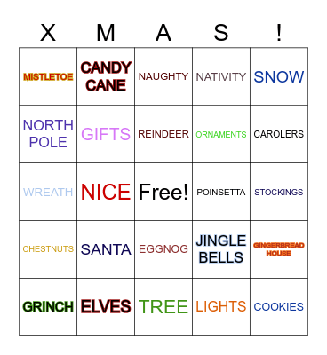 DEPARTMENT HEAD BINGO Card