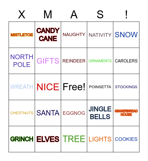 DEPARTMENT HEAD BINGO Card
