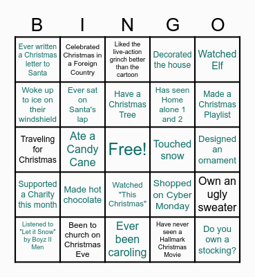 YoPro BINGO Card