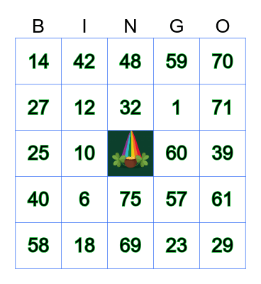 Marilou Izon Bingo Card