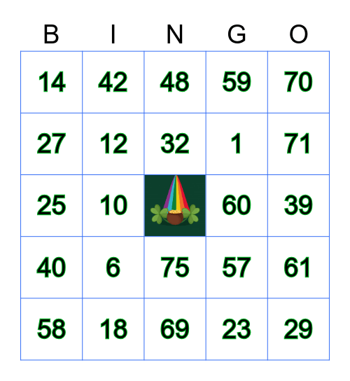 Marilou Izon Bingo Card