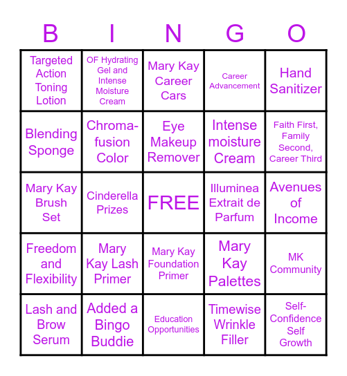 Girlfriends Happy Hour Bingo Card