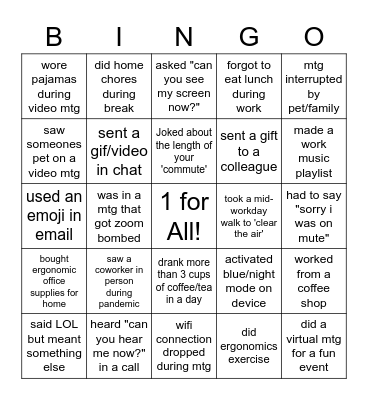 CKD Training QPIP Bingo Card