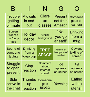 FYE EOY BASH Bingo Card