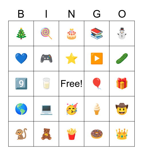 Happy Birthday Mikey! Bingo Card