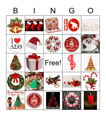 Sorority Game Night Bingo Card