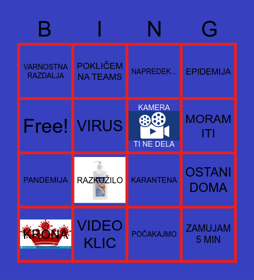 TOP 2020 FRAZ Bingo Card