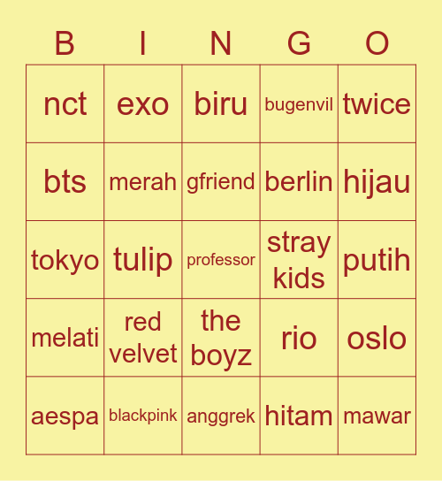 @frraacha Bingo Card