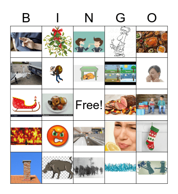 The Grinch Vocabulary Bingo Card