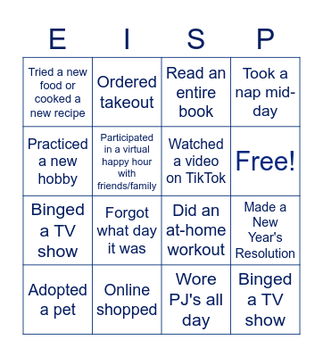Back From Break Bingo! Bingo Card