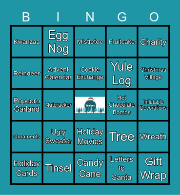 2020 Virtual Holiday Party Bingo Card