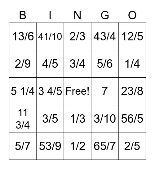 Julia Bazzi's Bingo Card