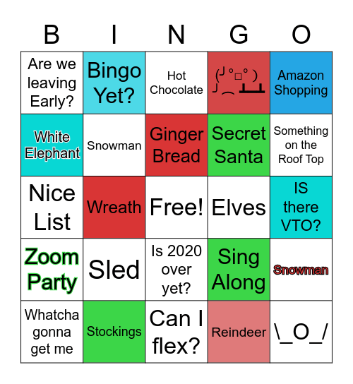 Melville Bingo Card Bingo Card