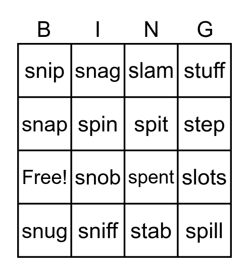 Connor Bingo 2 Bingo Card