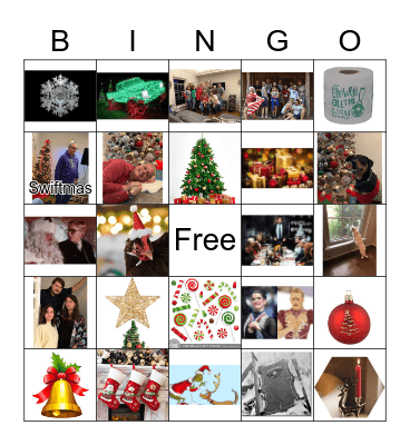 Christmas Fun! Bingo Card