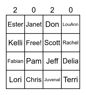 iHeartMedia Tax Bingo! Bingo Card