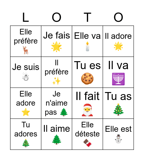 F1 LOTO Bingo Card