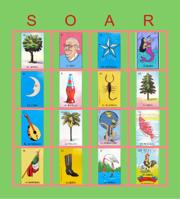 Loteria Bingo Card