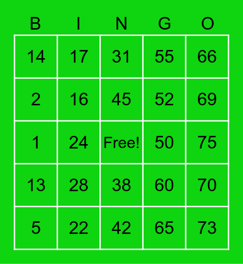 ERWIN RIVERO Bingo Card