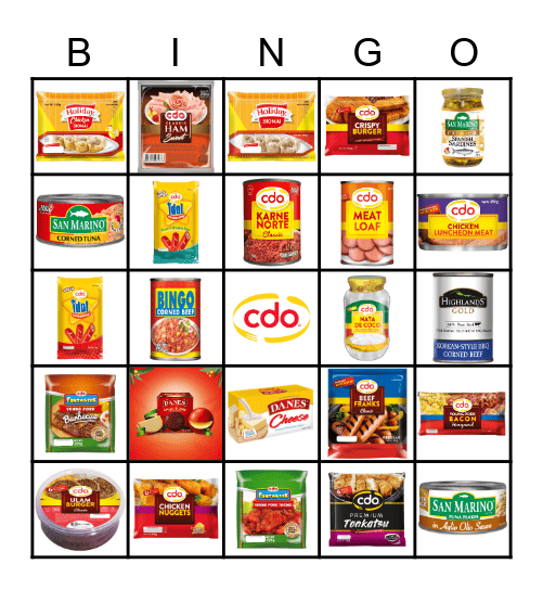 BINGO BONANZA Bingo Card