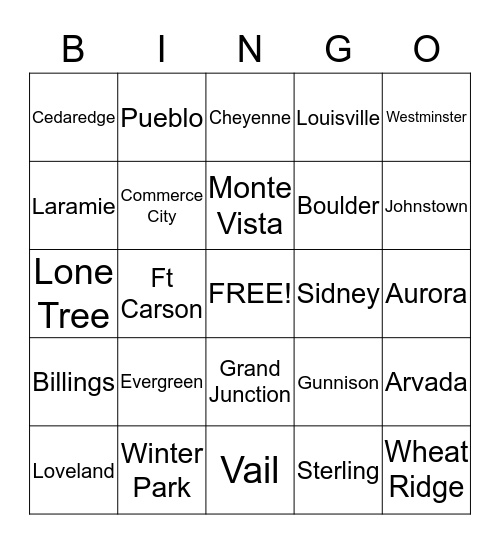 Physician Relations Bingo Card